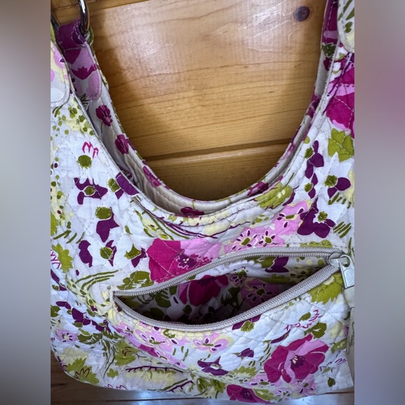 Vera Bradley “Make Me Blush” Floral Shoulder Bag - Picture 2 of 13